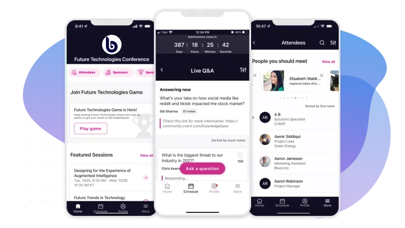 Mobile event app product overview