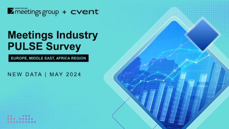 Northstar Meetings Group and Cvent's Pulse Survey on Europe, Middle East, and Africa region in May 2024.