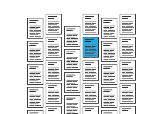 Infographic of how to decide which content to migrate from old site to new site.