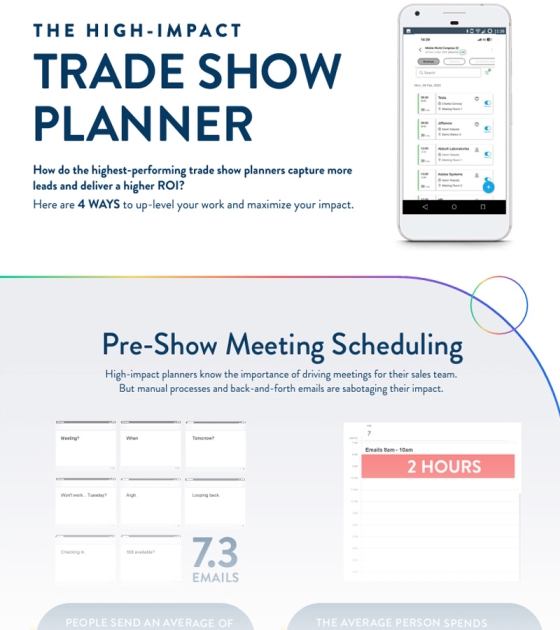 A trade show planner with four ways to up-level your work and maximize your impact.