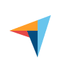 The Capterra logo, featuring a vibrant blue, orange, and red triangle on a white background.